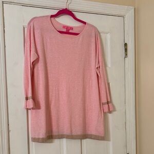 Lilly Pulitzer Vibrant Pink Knit Top